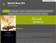 Tablet Screenshot of drmmmoore.com